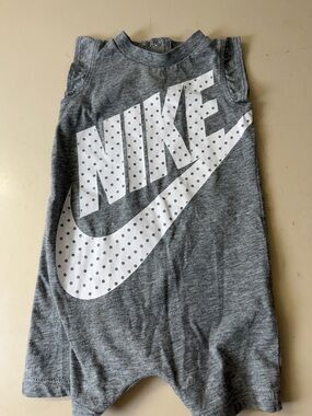 Nike Gray Heather Kids One-Piece